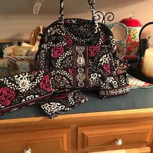 Vera Bradley purses wallet coin checkbook cover